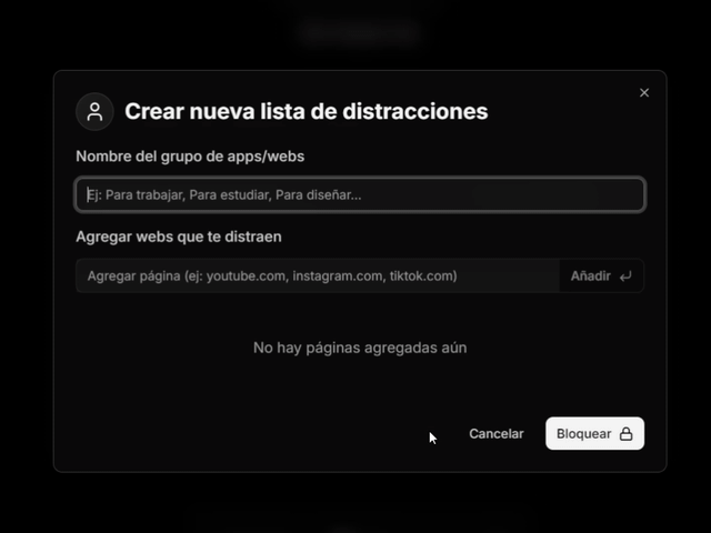 Purifica tu espacio de distracciones